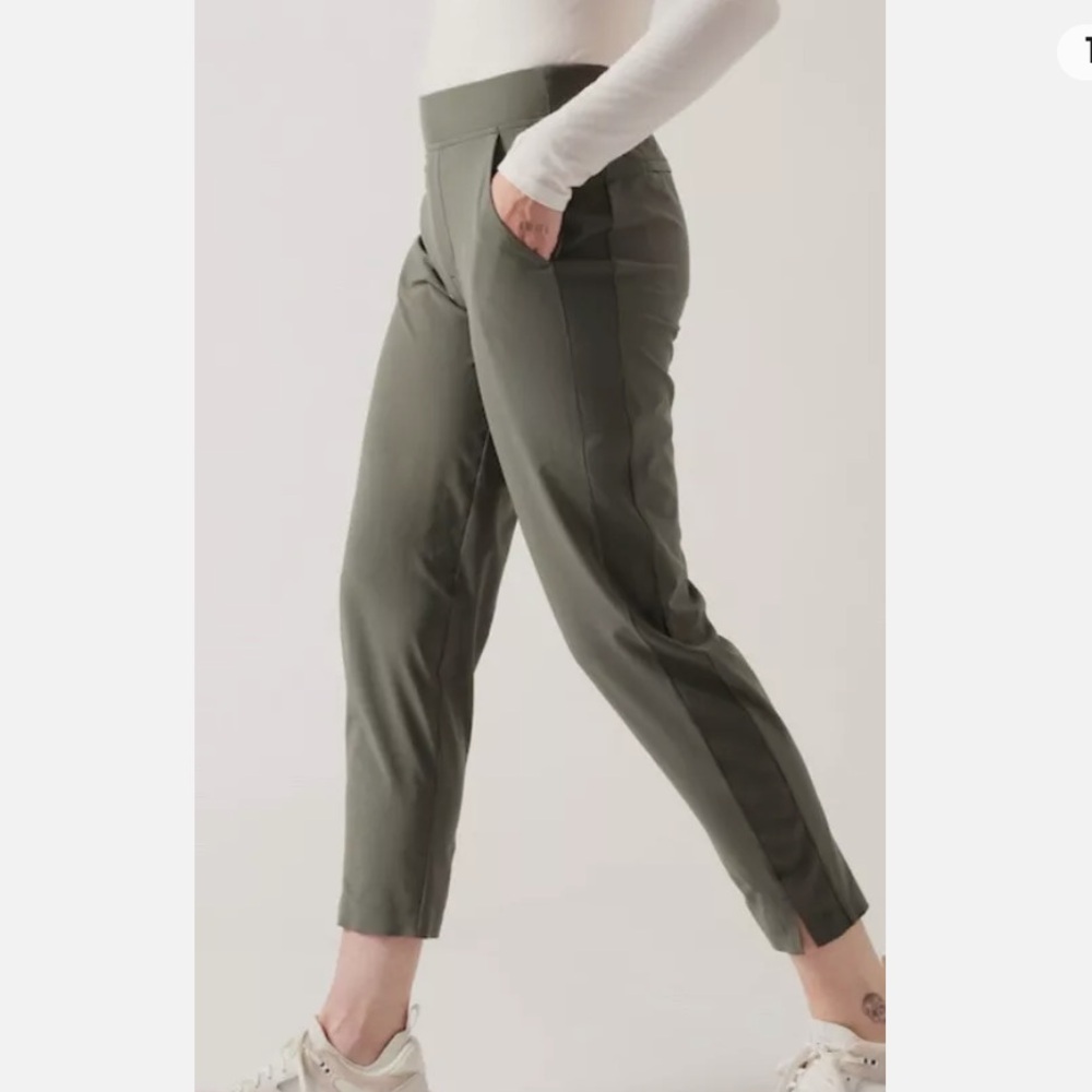 Athleta Brooklyn Ankle Pant - Size 10T - Picture 2 of 9